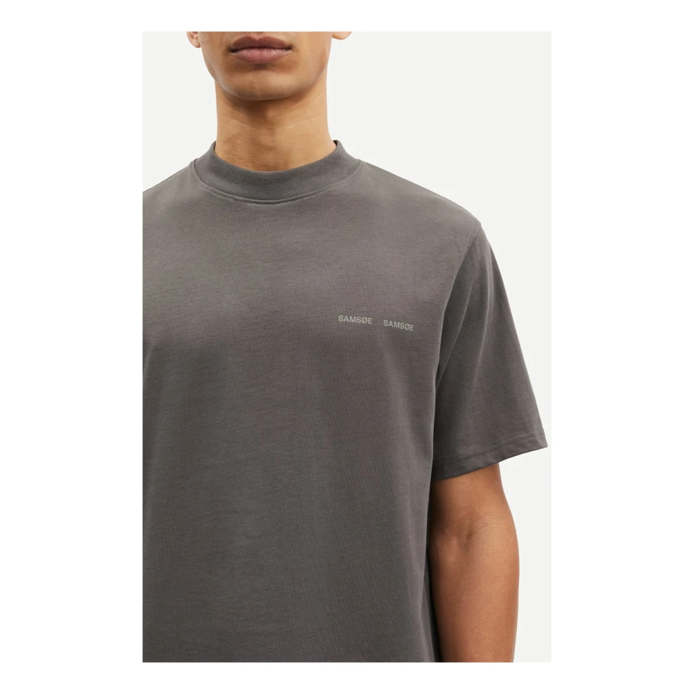 Samsøe Vulkanische As T-shirt Gray Heren