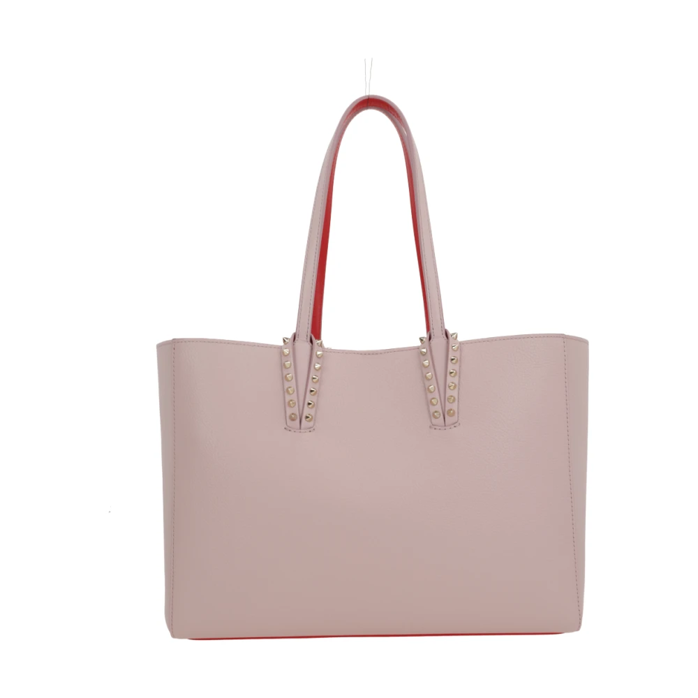Christian Louboutin Elegante Cabata Soft Small Tassen Pink Dames