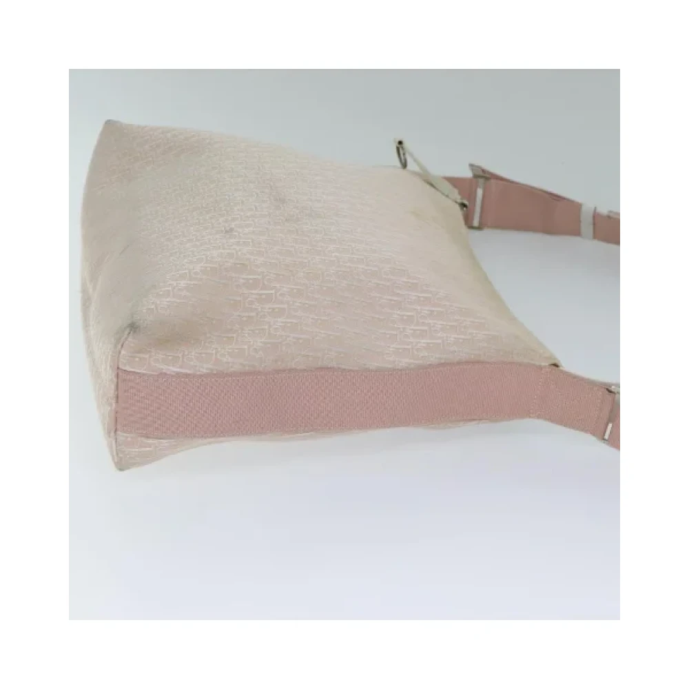Dior Vintage Pre-owned Canvas dior-bags Pink Dames