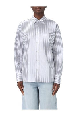 chemise-bleue-elegante-a-boutons-femme