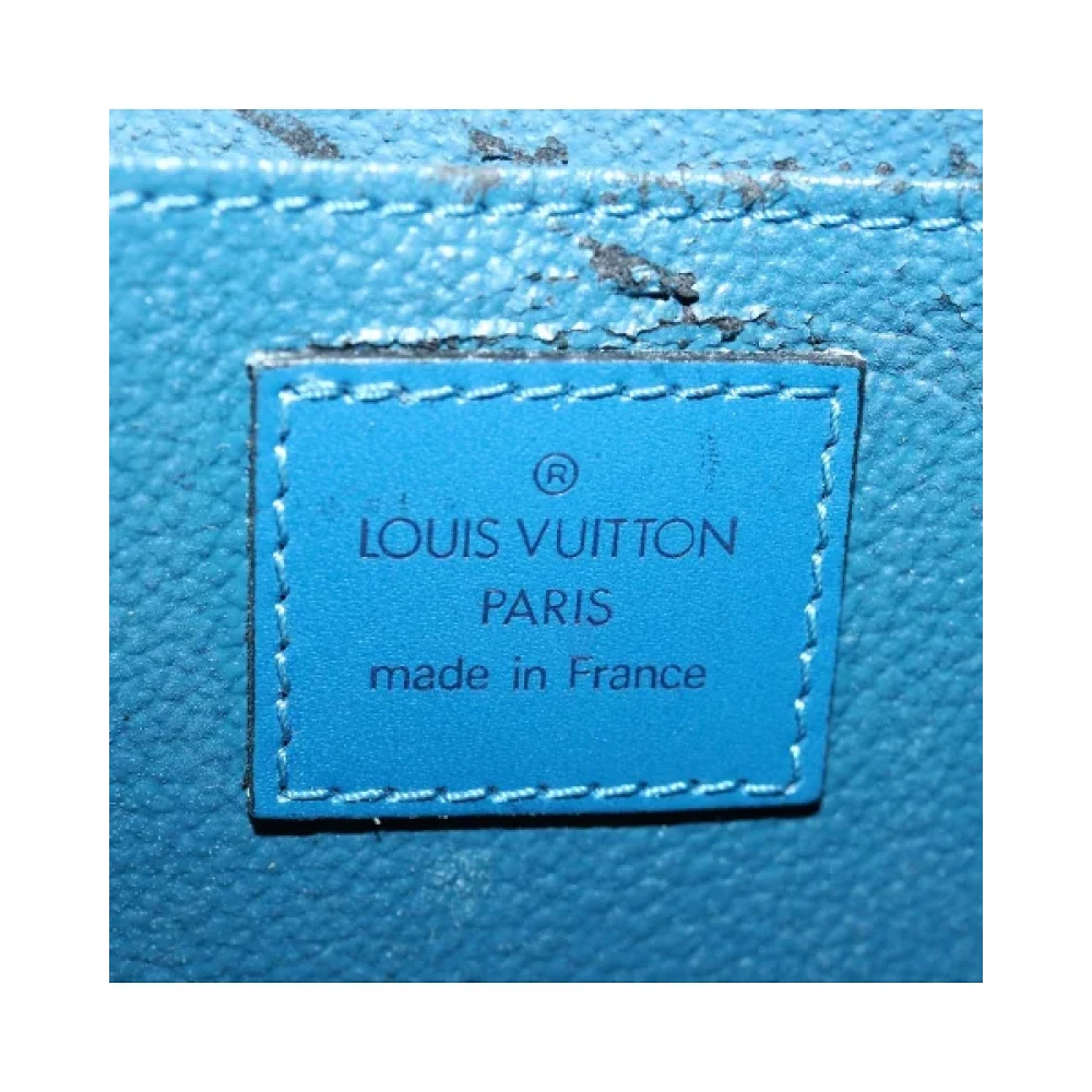 Louis Vuitton Vintage Pre-owned Leather louis-vuitton-bags Blue Dames