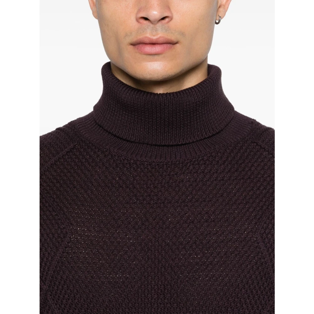 Paul Smith Paarse Kabeltrui Purple Heren