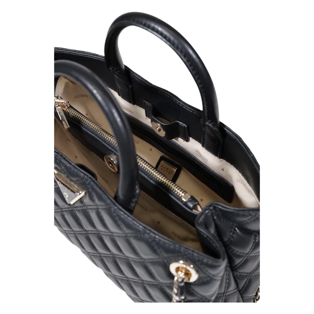 Guess Stijlvolle Herfst Winter Dames Tassen Collectie Black Dames