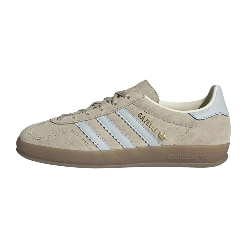 Adidas Beige Gazelle Indoor - Female - Skateboarding - 9 Uk - Sport