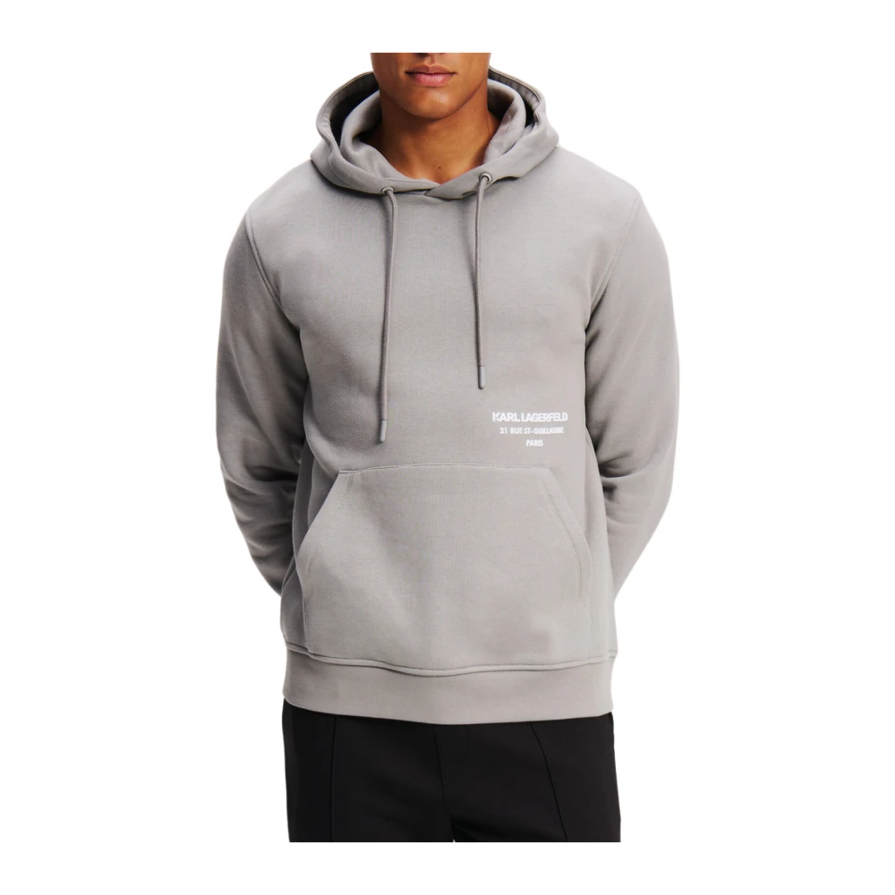 Karl Lagerfeld Sweat hoody 705000-544908 Gray Heren