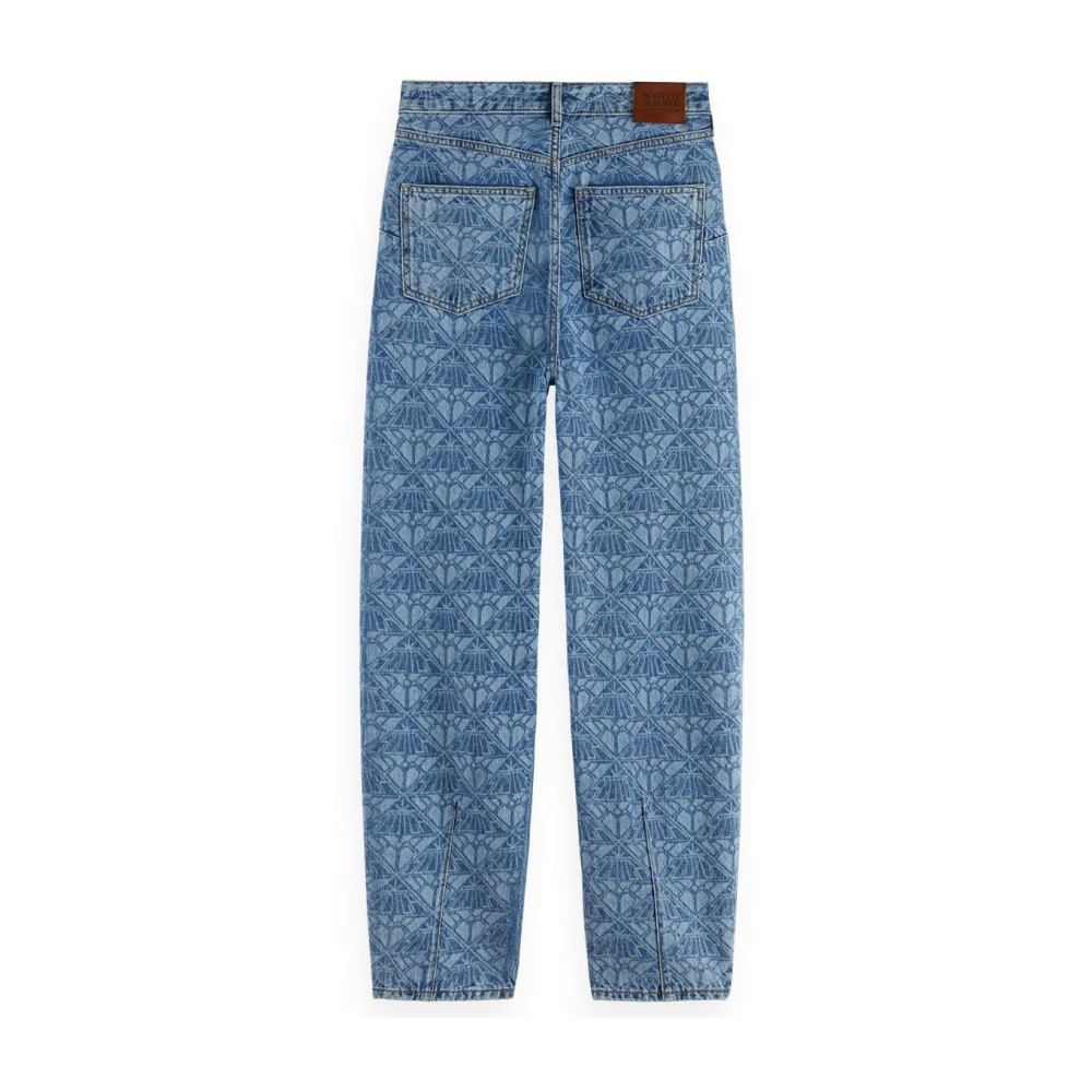 Scotch & Soda Tide Balloon Jeans Blue Dames