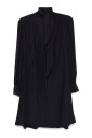 blauwe-gedrapeerde-mini-jurk