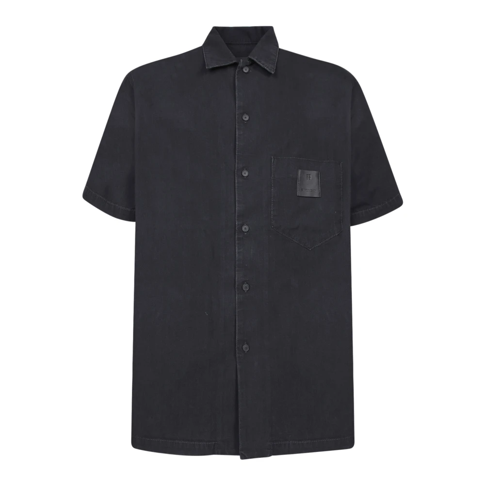 Givenchy Men's Black Short Sleeve Shirt