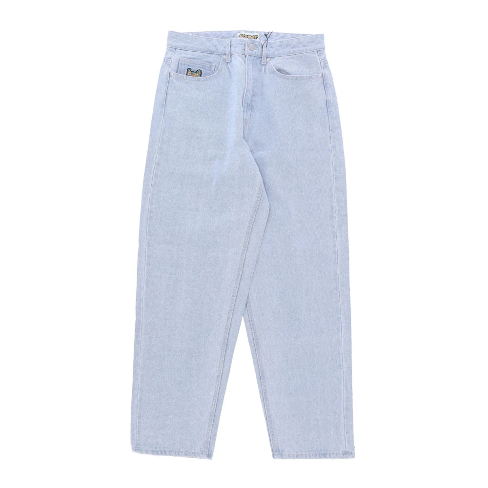 HUF Cromer Signature Lichtblauwe Jeans Blue Heren