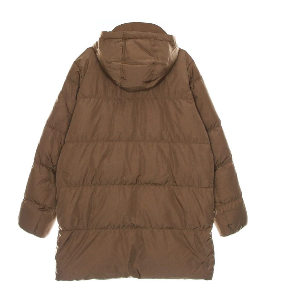 Jordan Bruine Dons Parka Jas Brown Heren