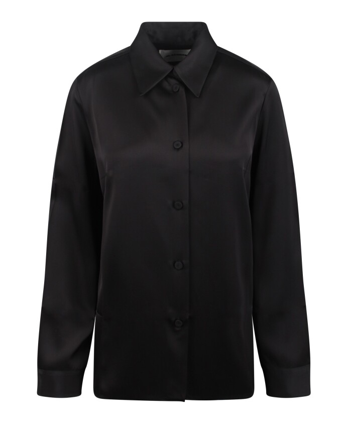 chemise-satinee-a-col-pointu