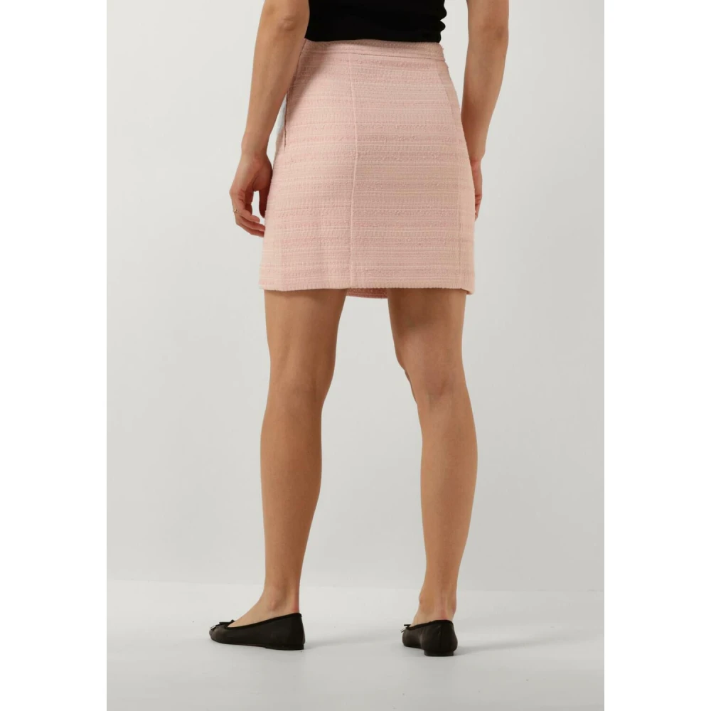 Guess Tosca Tweed Rok Pink Dames