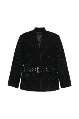 dark-blue-pinstripe-belted-blazer
