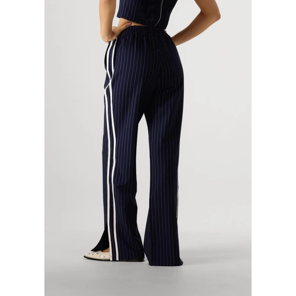 Refined Department Elena Wijde Broek Blue Dames