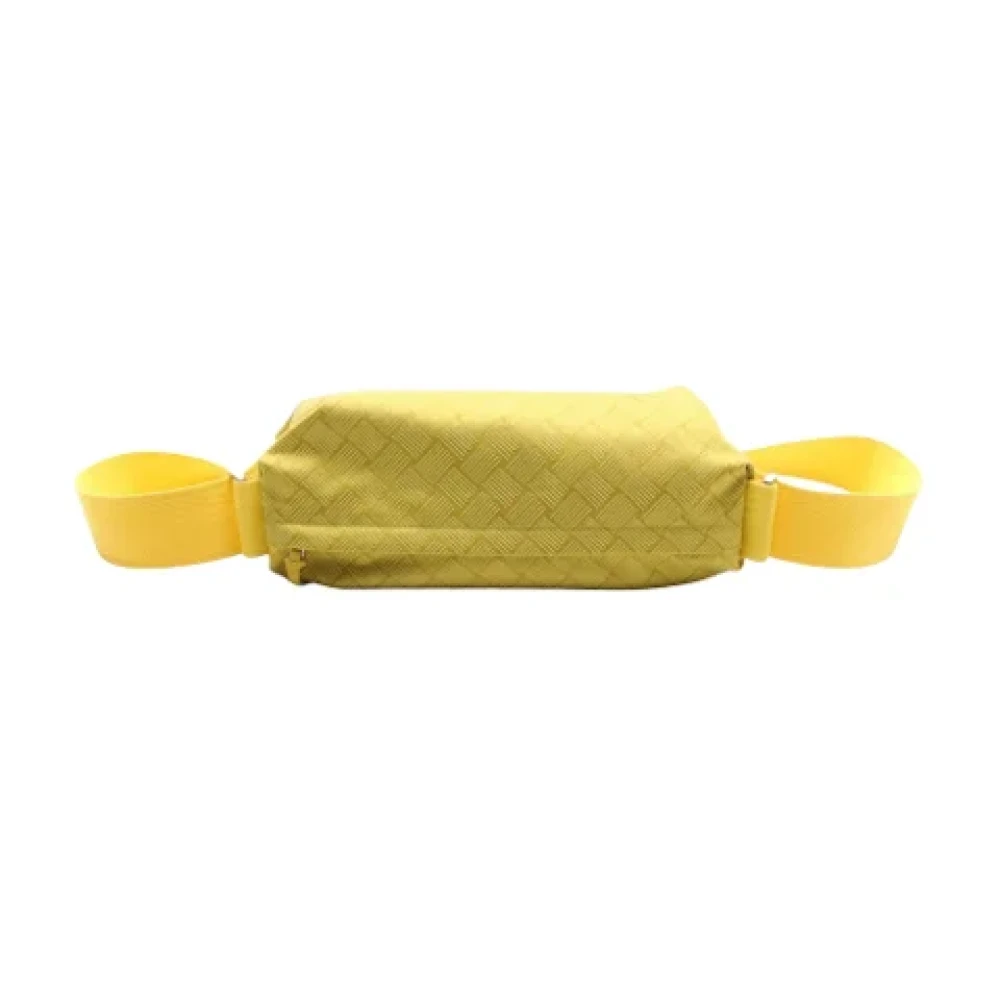 Bottega Veneta Vintage Pre-owned Fabric clutches Yellow Dames