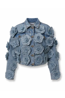 Denim Jacket ROSES