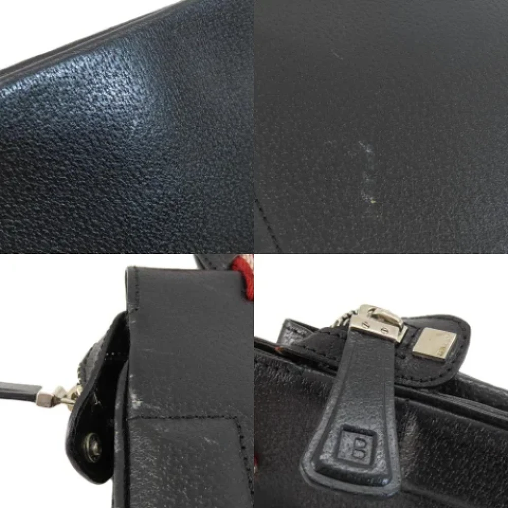 Bally Pre-owned Leather handbags Black Dames