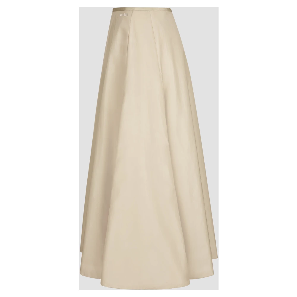add A-Lijn ROK IN Nylon Bright Beige Dames