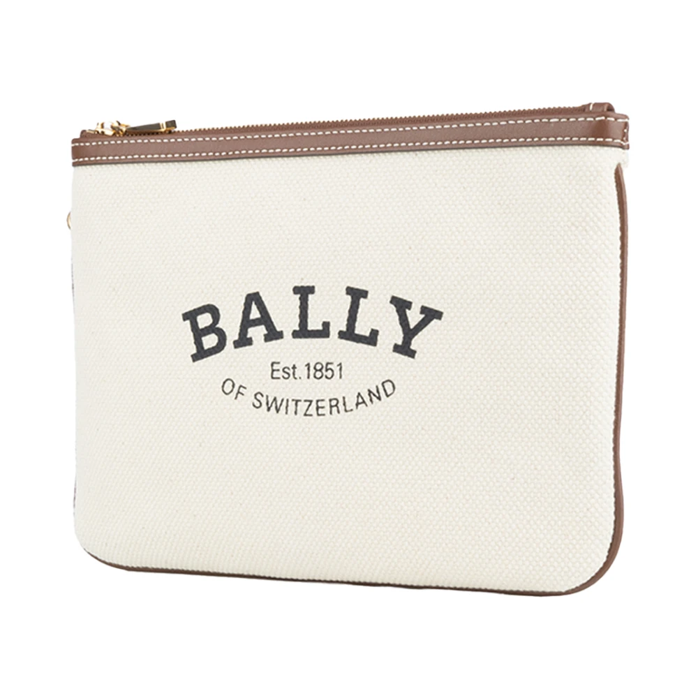 Bally Elegante Clutch White Dames