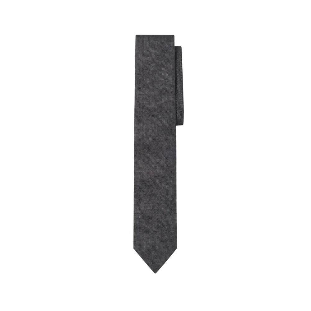 Michael Kors Men's Black Ties, One Size, Cravatta Solid