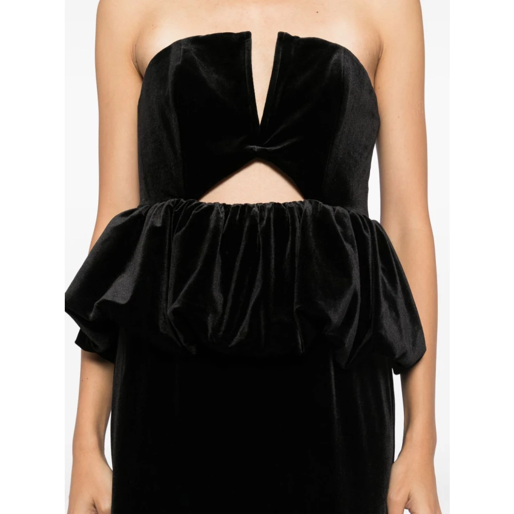Self Portrait Zwarte Elegante Jurk voor Vrouwen Black Dames