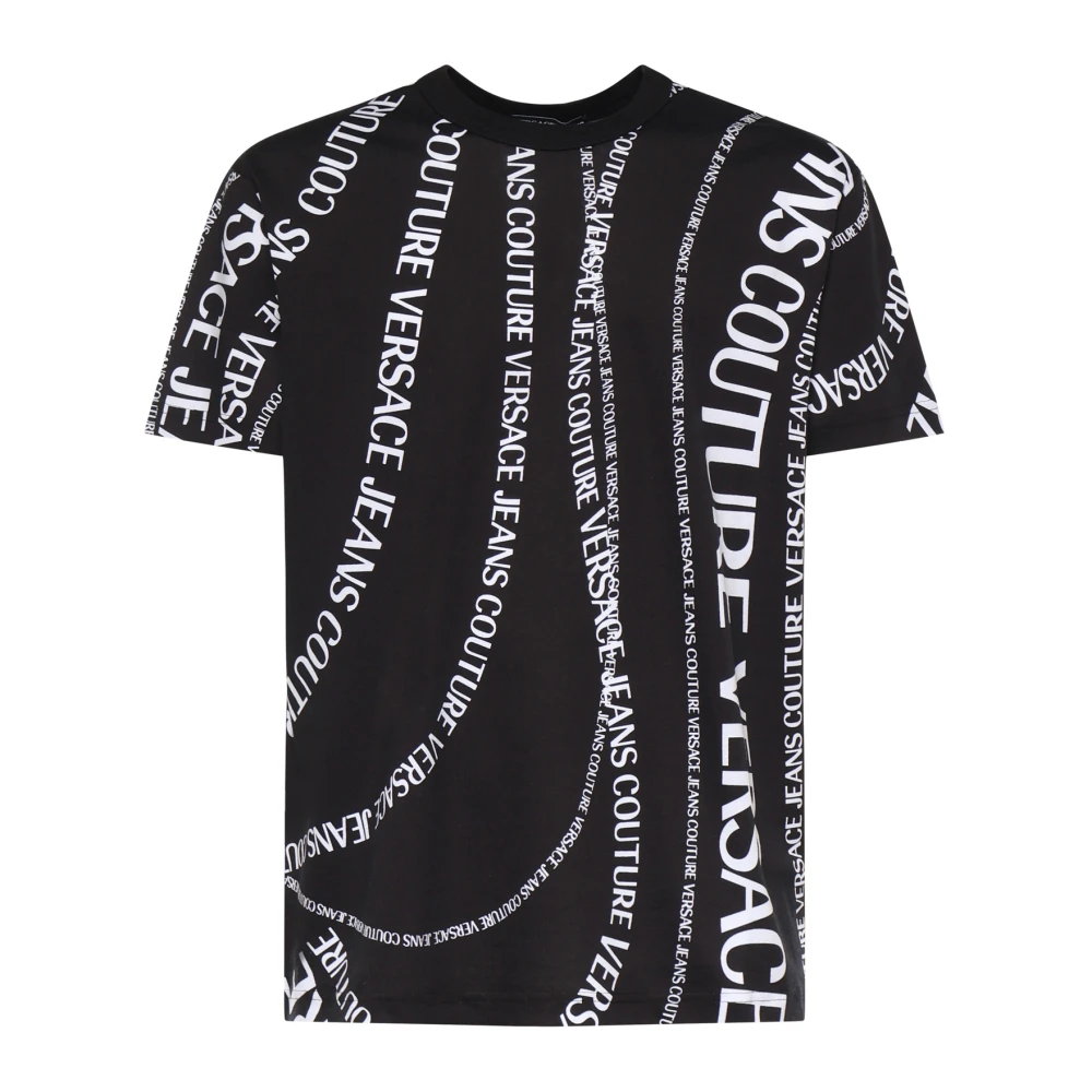 Versace Jeans Couture Men's Black Maglietta T-Shirt - T-Shirts - S - Tops