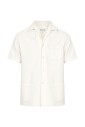 chemise-beige-avec-poche-poitrine