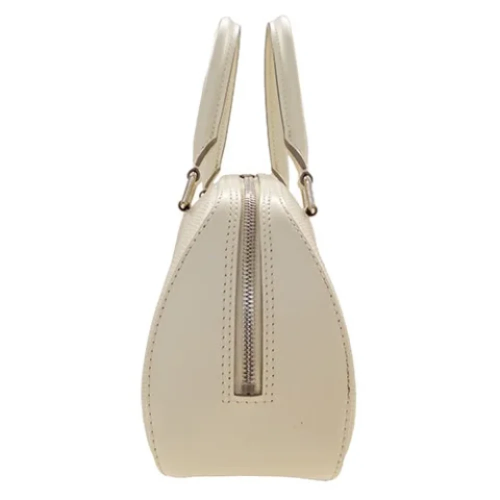 Louis Vuitton Vintage Pre-owned Fabric louis-vuitton-bags White Dames