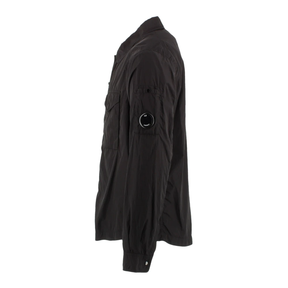 C.P. Company Zwarte Overshirt Jassen Black Heren