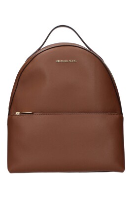 sac-a-dos-en-cuir-marron-avec-logo-avant