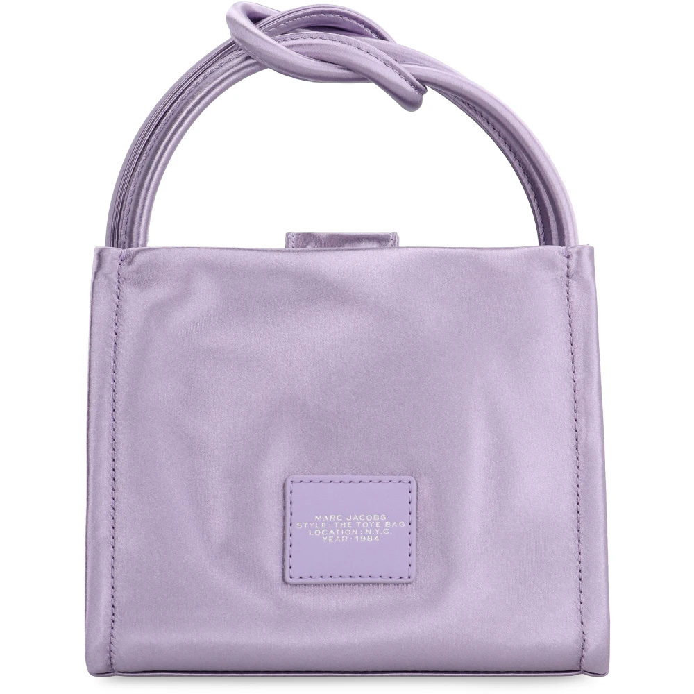 Marc Jacobs Mini Tote Tas met Strass Detail Purple Dames