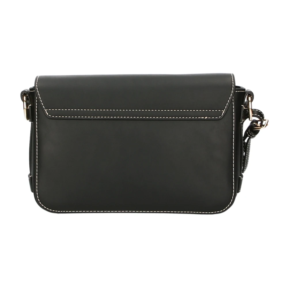 Love Moschino Zwarte schoudertas met verwijderbare spiegel Black Dames