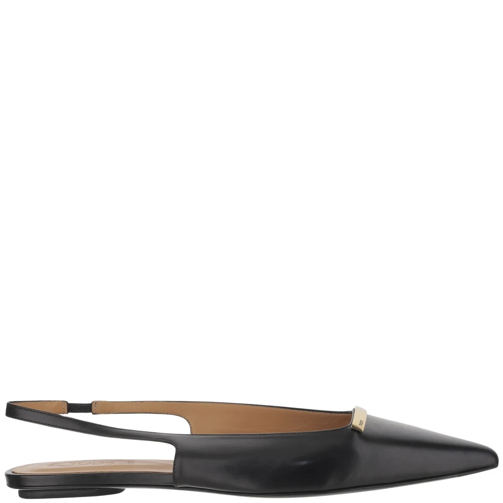Tod's Mujer Bailarina Slingback De Cuero
