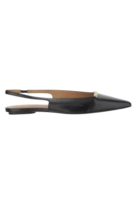 Leather Slingback Ballerina