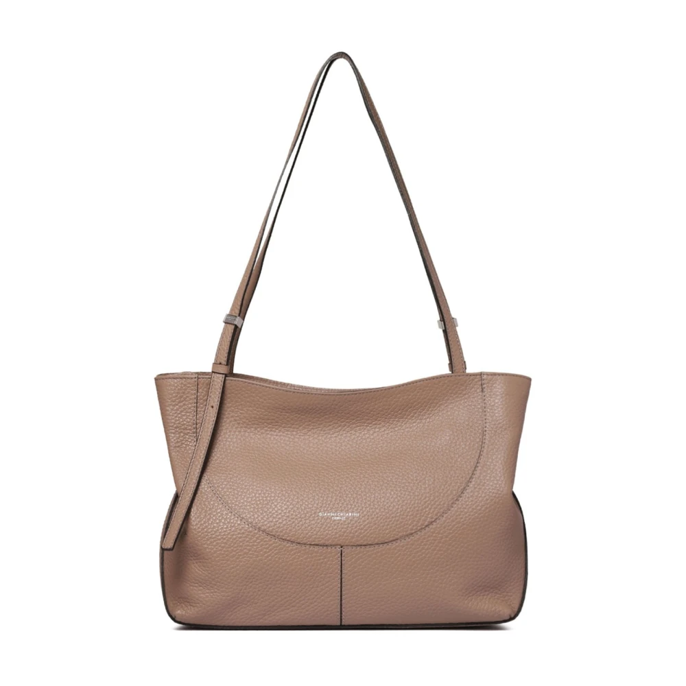 Gianni Chiarini Beige Minerva Tas Brown Dames