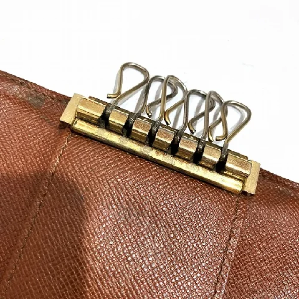 Louis Vuitton Vintage Pre-owned Canvas key-holders Brown Dames