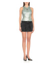 green-sleeveless-top-with-metal-logo