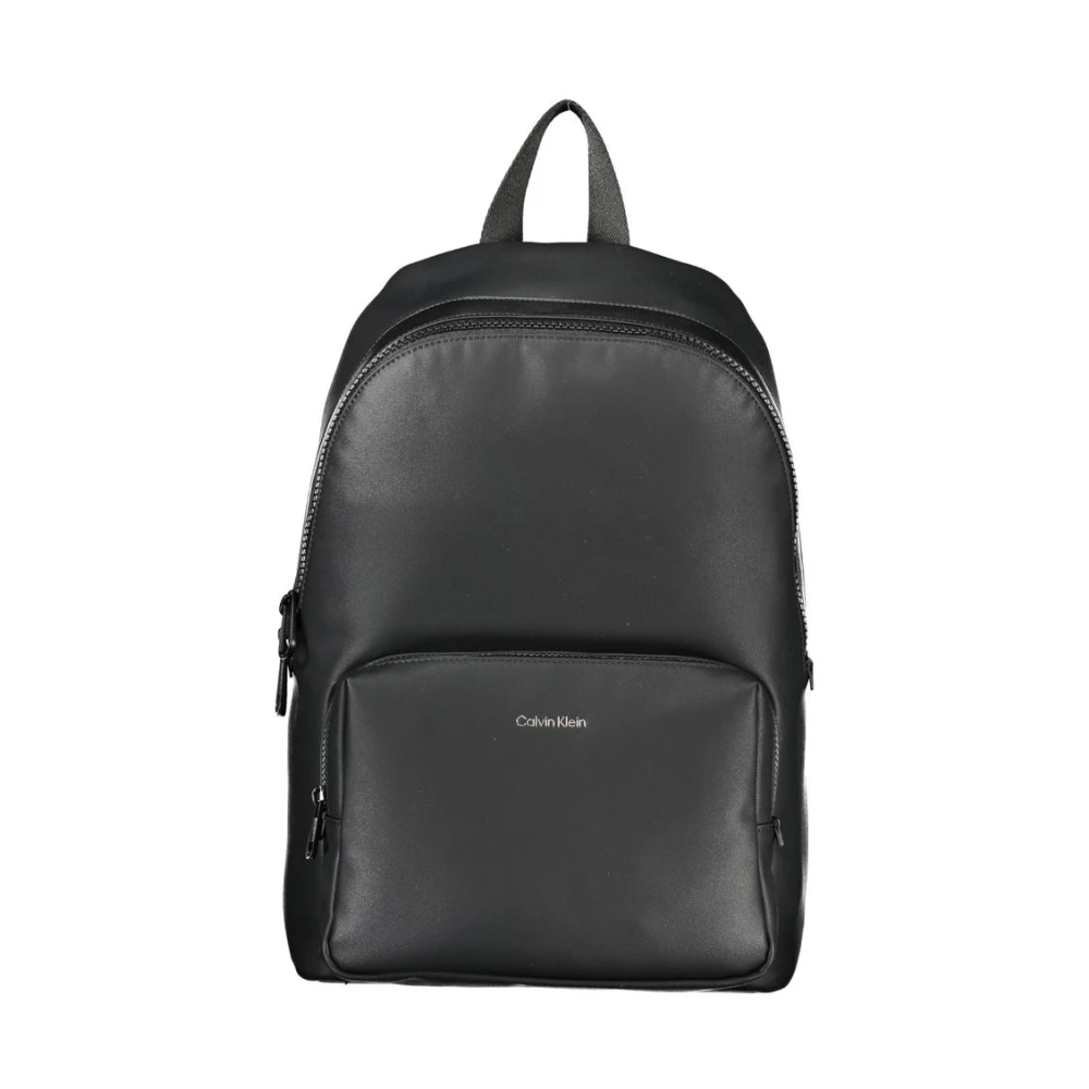 Calvin Klein Elegante Urban Rugzak met Laptopvak Black Heren