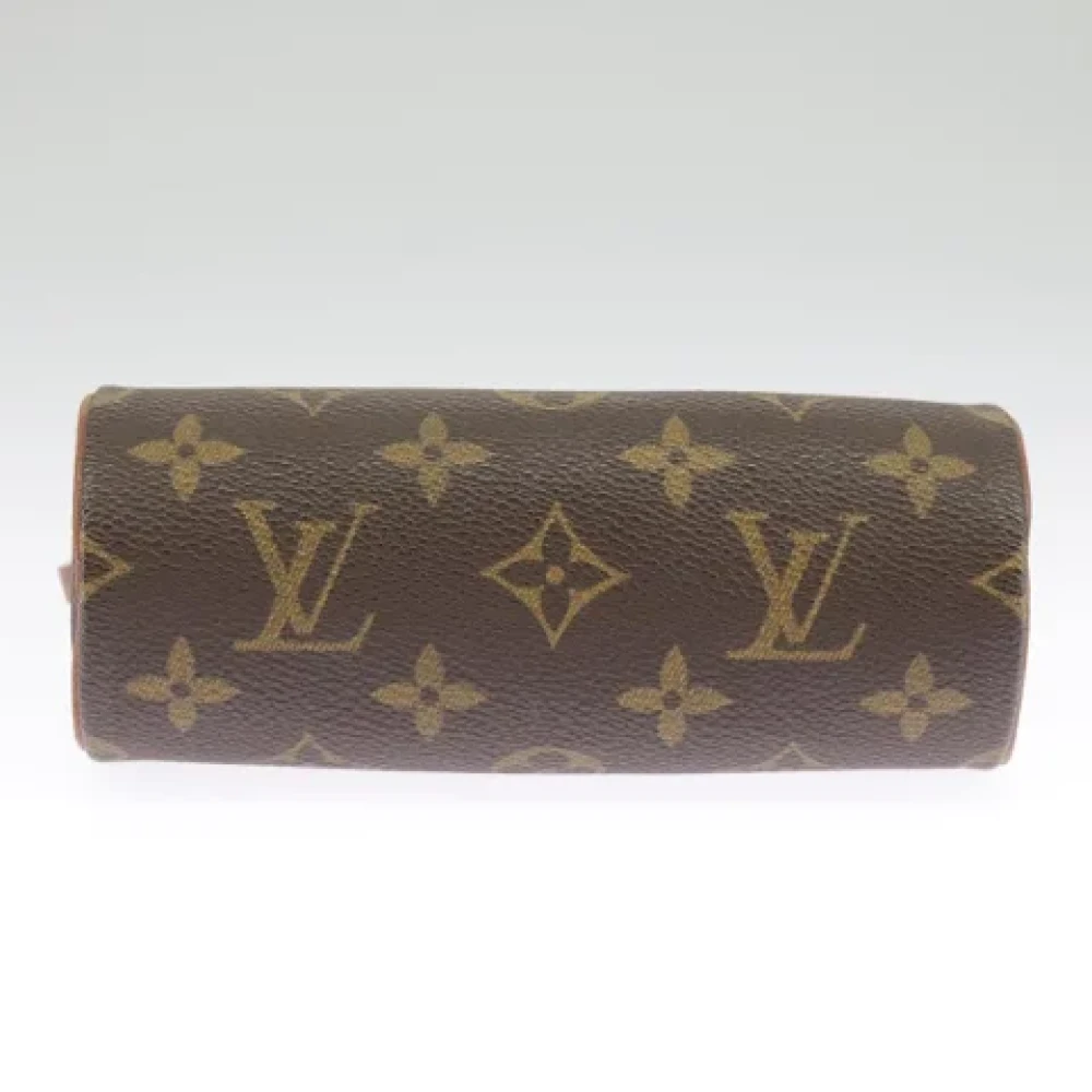 Louis Vuitton Vintage Pre-owned Canvas pouches Brown Dames