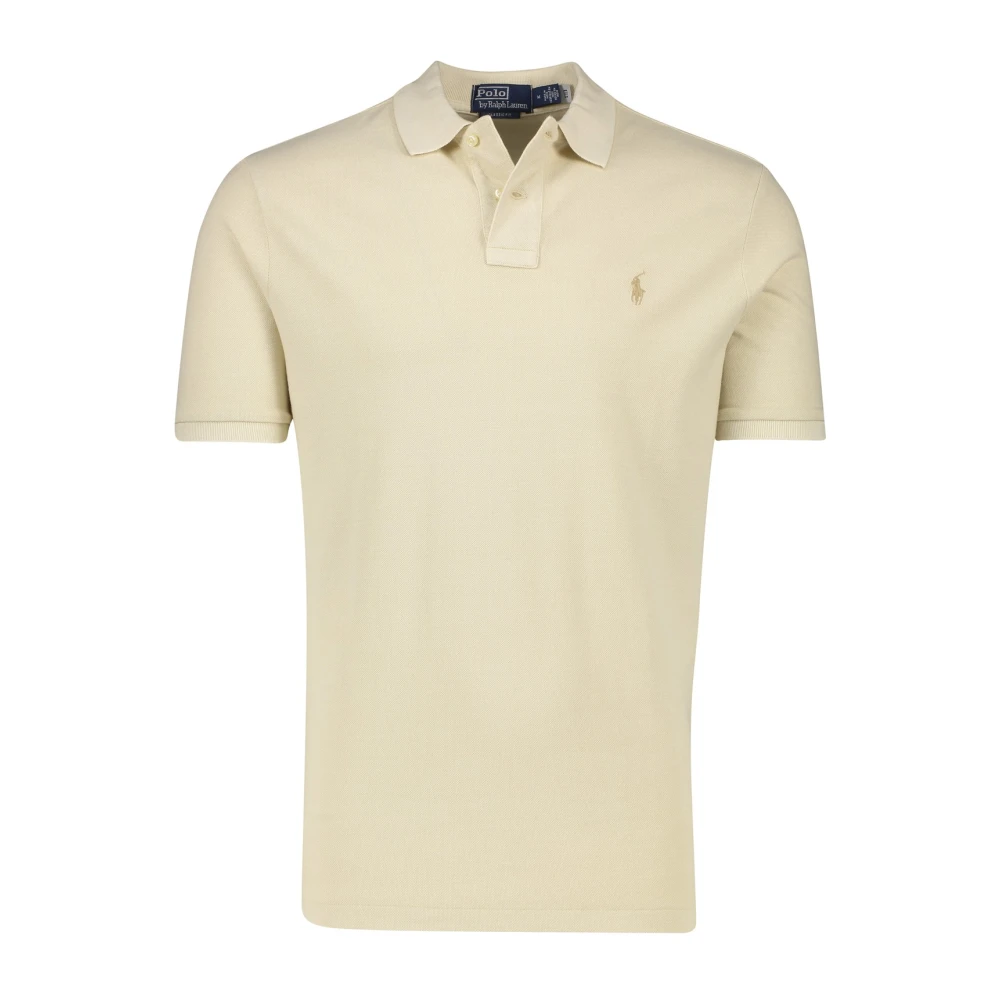 Polo Ralph Lauren Beige Classic Fit Polo Korte Mouw Beige Heren