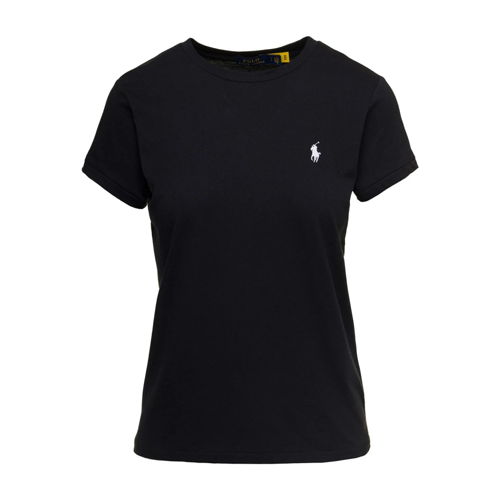 Polo Ralph Lauren Donna Nero Top, L, New,
