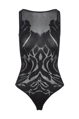Rose Shadow Ärmelloser Body