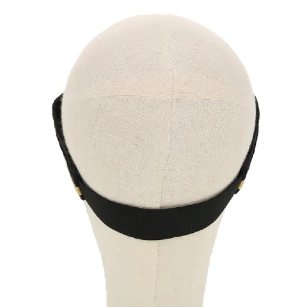 Gucci Vintage Pre-owned Fabric hats Black Dames