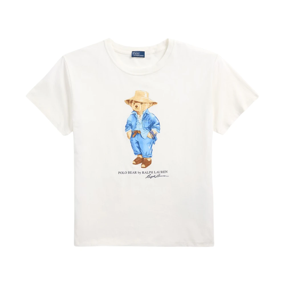Polo Ralph Lauren Reiziger Korte Mouw T-shirt Nevis White Dames