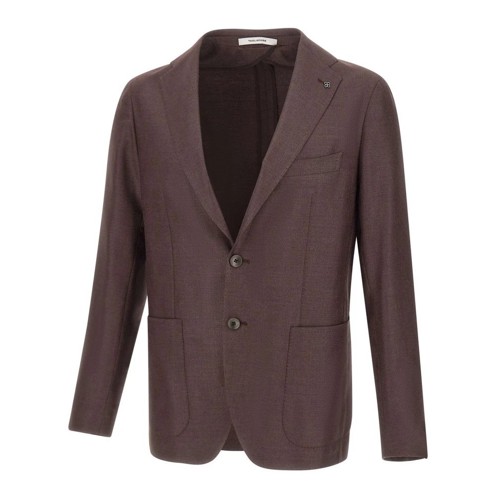 Tagliatore Mannelijk Bruin Jassen Heren, S, Wol, Jasjes