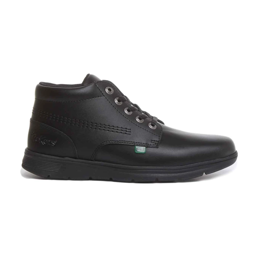 Kickers Men's Black Lace-Up Boots, 5 Uk, Lace Hi Boot