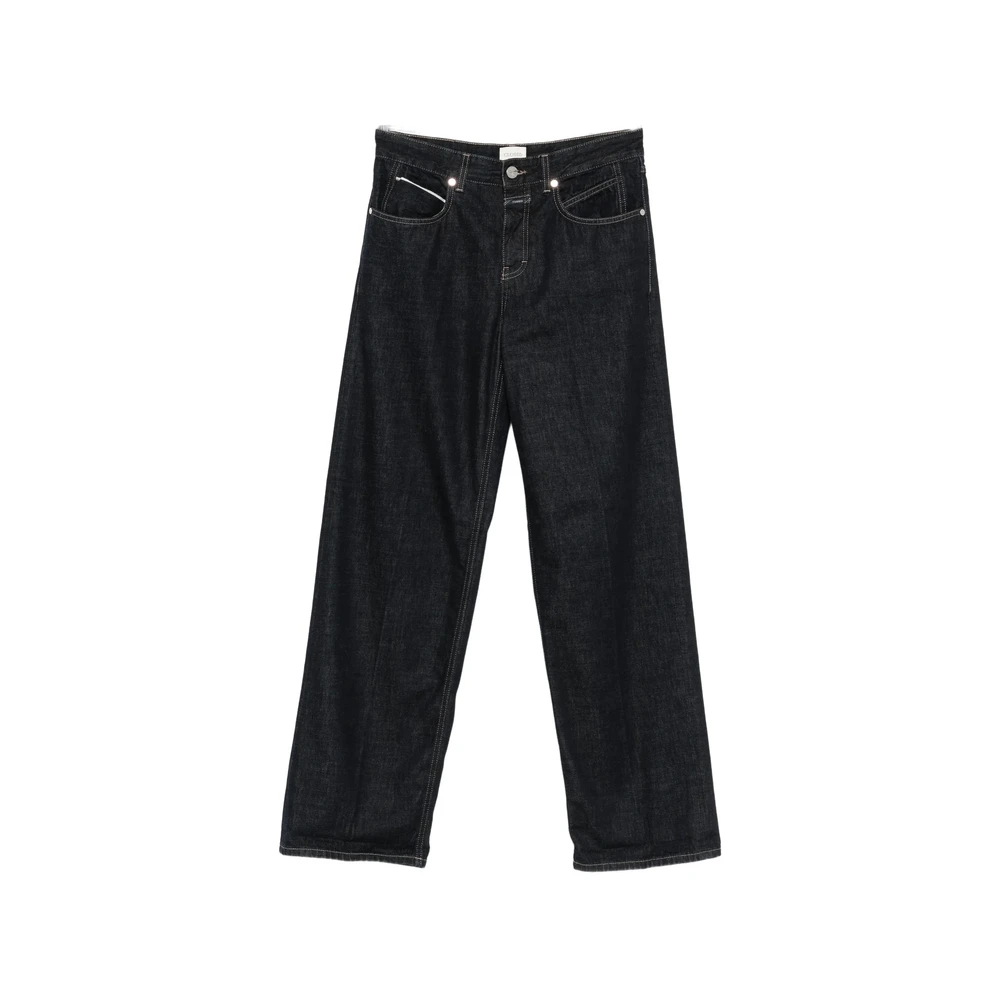 Closed Blue Wide Jeans, Female, W25 L32, Nikka Wide Jeans