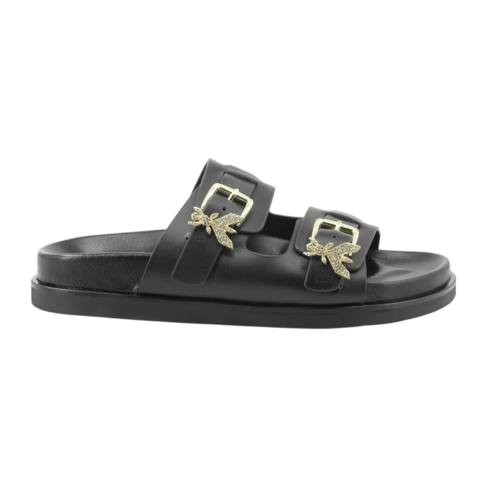 Patrizia Pepe Donna Nero - Ciabatte - Shoes - 37 Eu