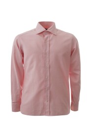 Roze Regular Fit Overhemd