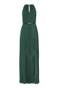 emerald-green-pleated-dress-with-metal-belt